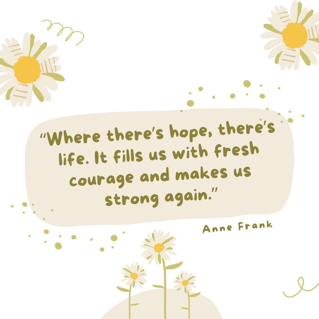 A beautiful quote from Anne Frank to light up our Thursday. I hope you’re feeling splendid today, and this quote reminds you to stay hopeful, even through the rainy days.

#somerset #somersetwest #edutwitter #annefrank #education #somersetlife