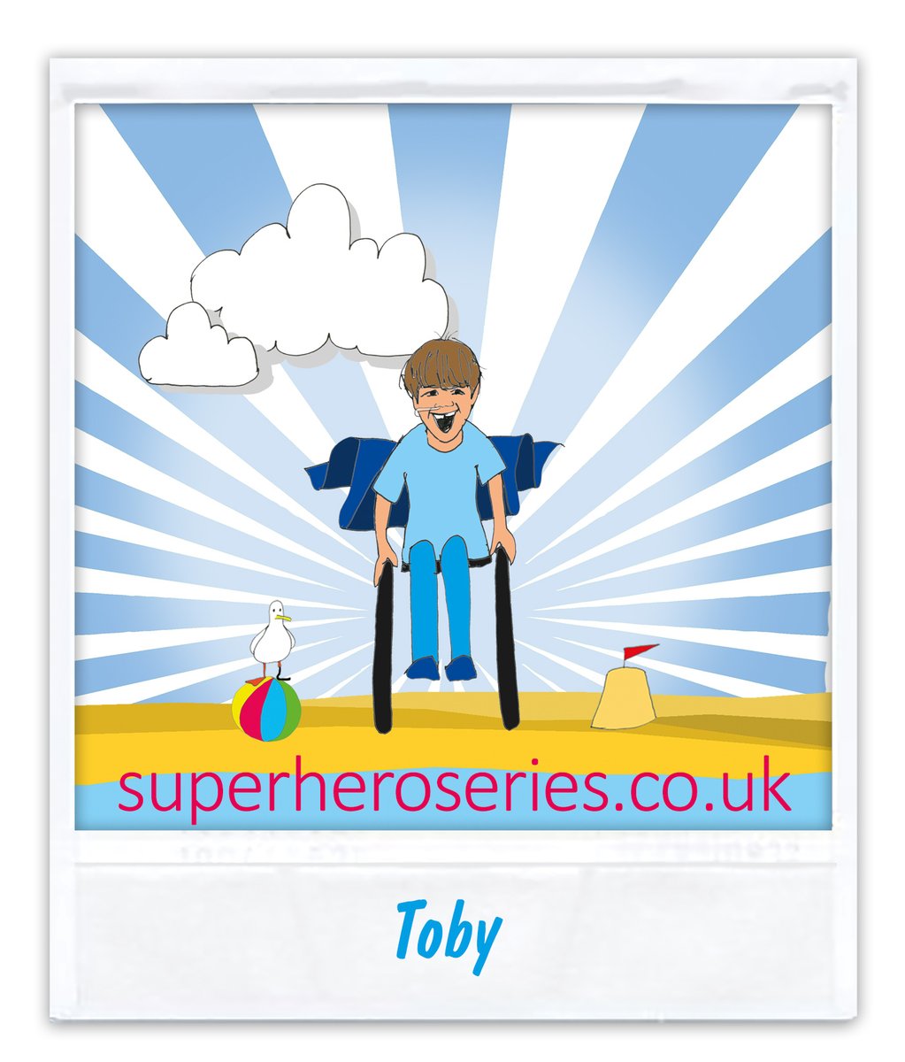 KAPOW! This Series is for all the unsung Superheroes who boldly face what life throws at them & you can't get more SUPER than Toby! Check their story out here #findyourpower KABOOM!