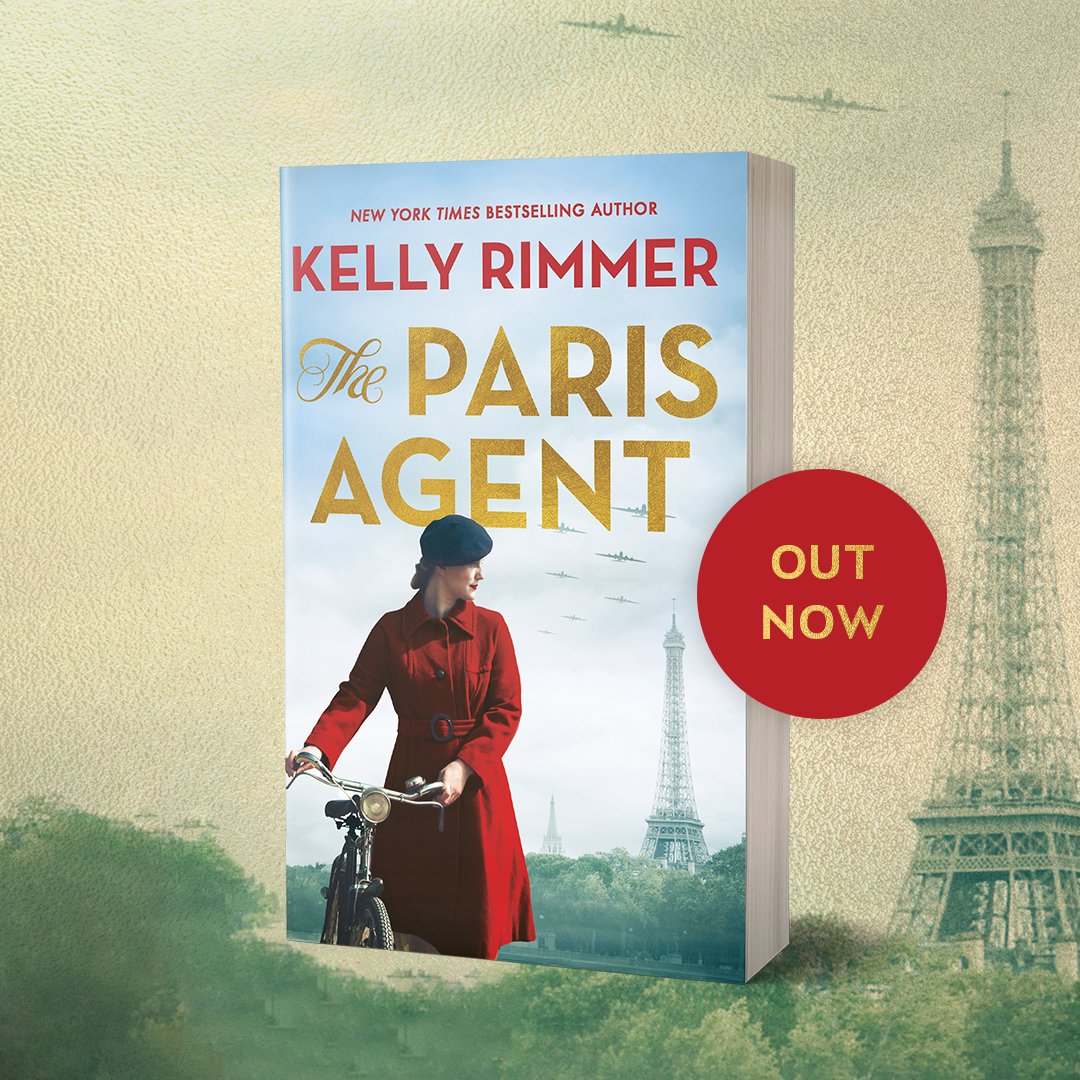 Wishing @kelrimmerwrites a very happy publication day! #TheParisAgent is out today in paperback. Two otherwise ordinary women become female spies in WWII France in this sweeping historical suspense novel.
 Grab a copy today - brnw.ch/21wII7V