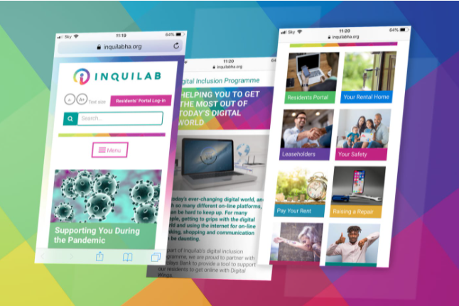 Creating communities! ❤️

Our brief for Inquilab Housing Association was to create a fresh and dynamic-looking website that can act as an information portal.

And they were delighted with the results > ow.ly/zOw850FjXX1

#Marketing #Website #WebDesign #ResponsiveWebsite