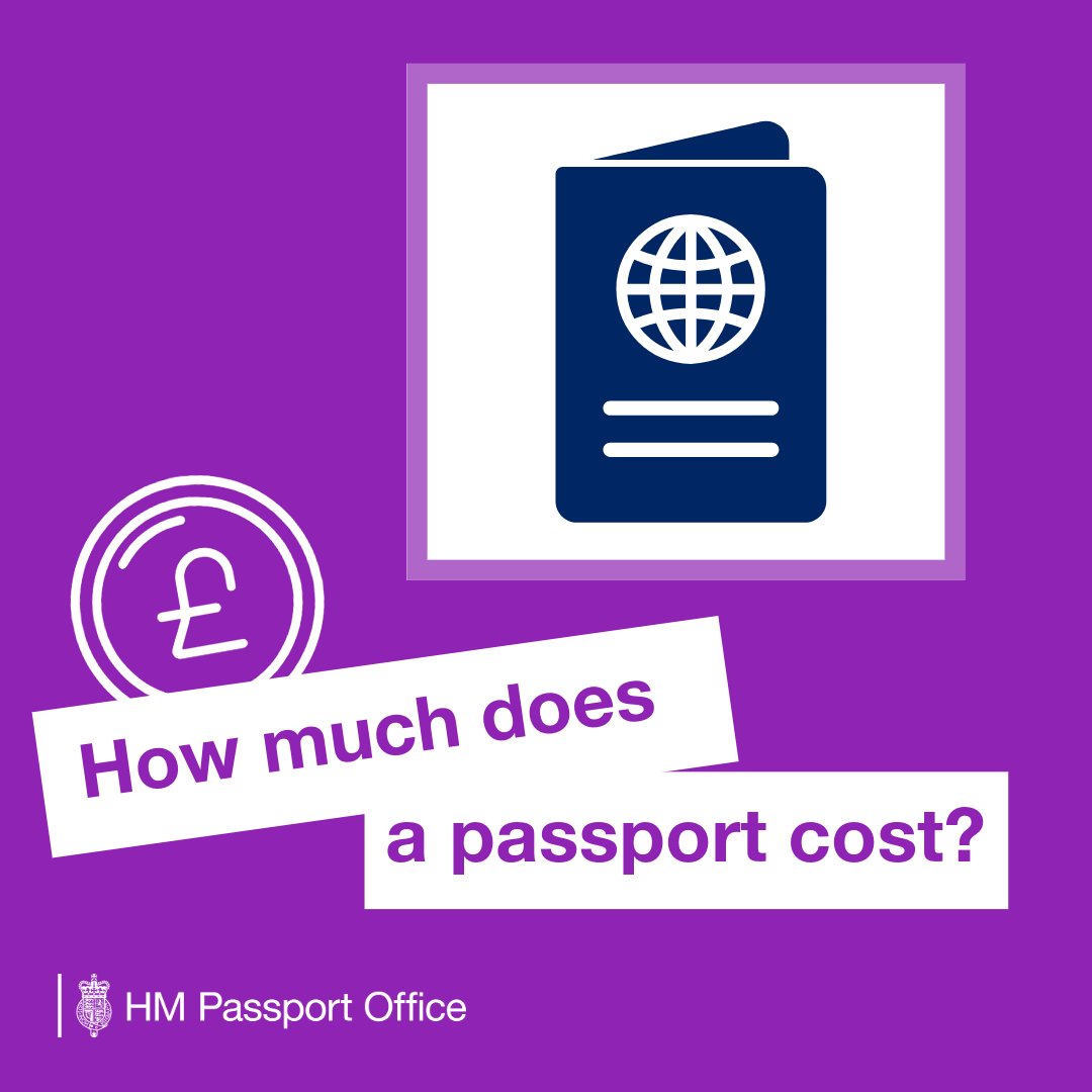 If you are applying for a British passport from the UK or overseas, visit gov.uk/passport-fees for our full list of fees
