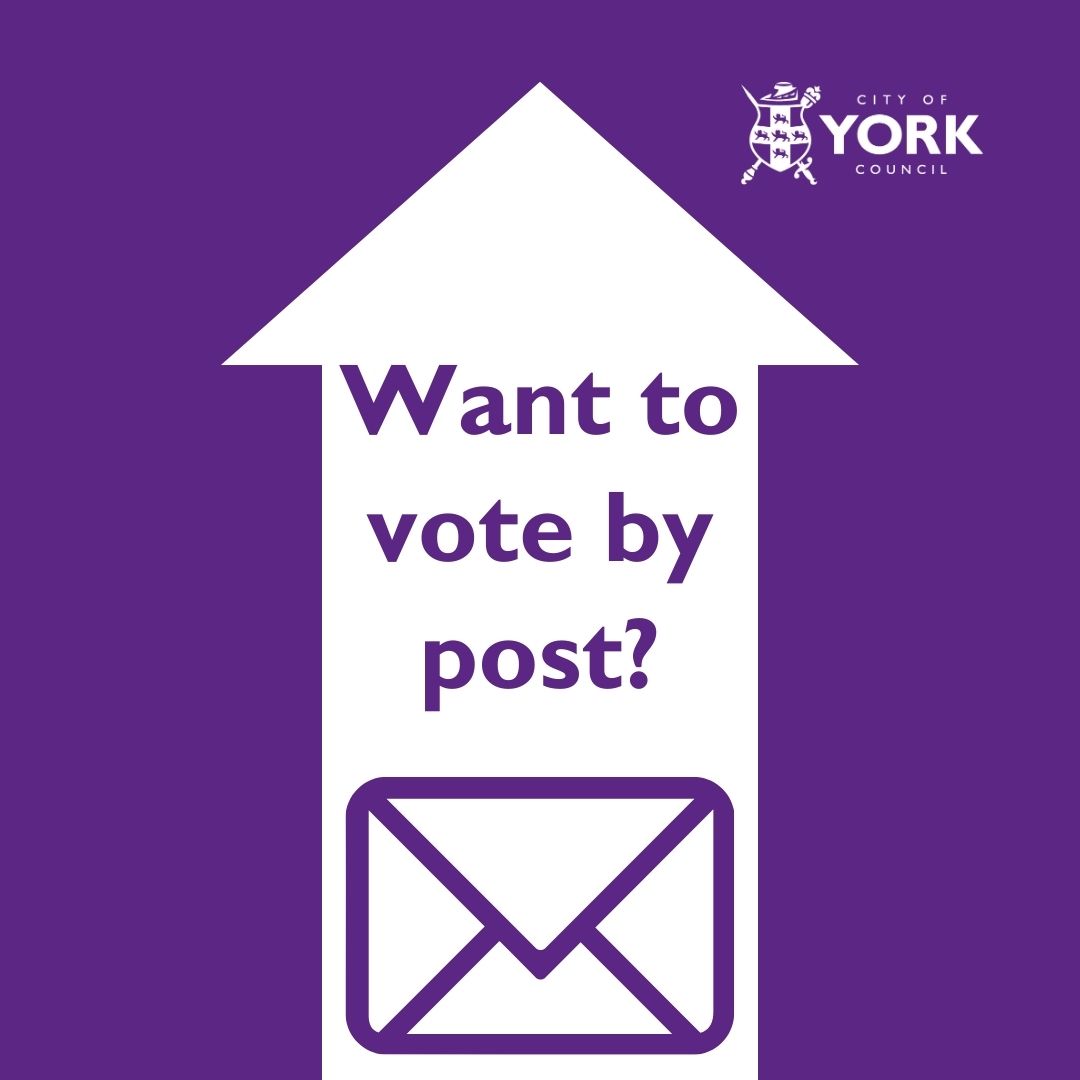 Want to vote from home? 🏡 Registering to vote by post is easy and means you don't need to go to a polling station to vote! ✉️ Download the application form from gov.uk/government/pub… and return it by April 17th to register in time for the May election! ❎ #GetReadyToVote