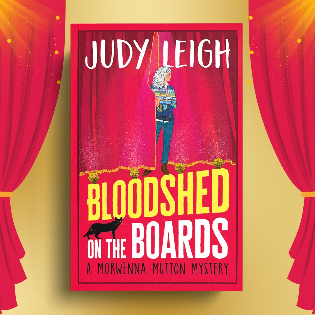 Happy publication day to @JudyLeighWriter! 🎉 #BloodshedOnTheBoards is a brand-new cozy murder mystery that will delight fans of Richard Osman! 🔍 Find out if amateur sleuth Morwenna Mutton can catch the killer here: mybook.to/bloodshedboard…