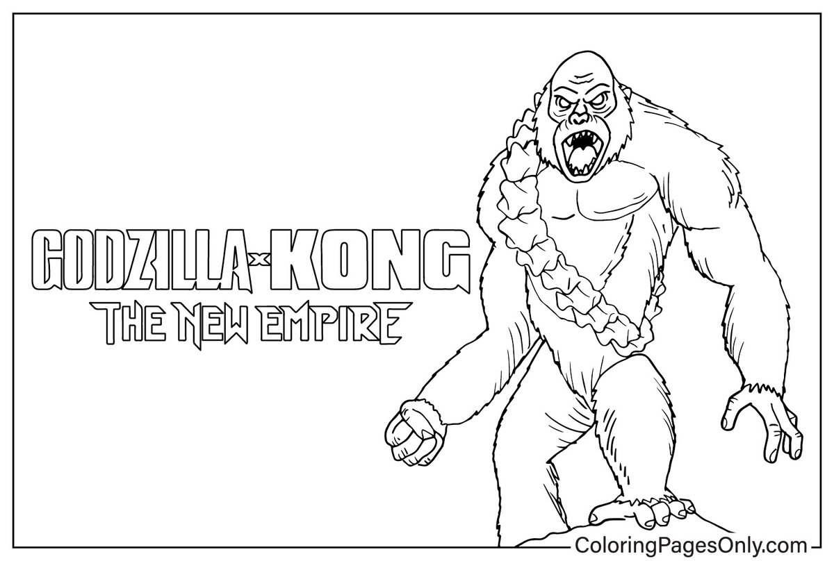 🦖🦍 Free Godzilla x Kong: The New Empire coloring pages!

coloringpagesonly.com/pages/godzilla…

#GodzillaxKongTheNewEmpire #GodzillaxKong #Godzilla #Kong 
#Coloringpagesonly #coloringpages #ColoringBook  
#art #fanart #sketch #drawing #coloring #USA  #trend #Trending  #Twitter #TwitterX