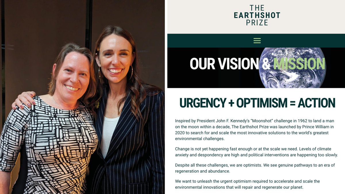 WildCRU Director @AmyDickman4 is an expert advisor to the @EarthshotPrize and was honoured to be at a @BlavatnikSchool dinner yesterday celebrating the Prize, with inspirational leaders such as @jacindaardern.