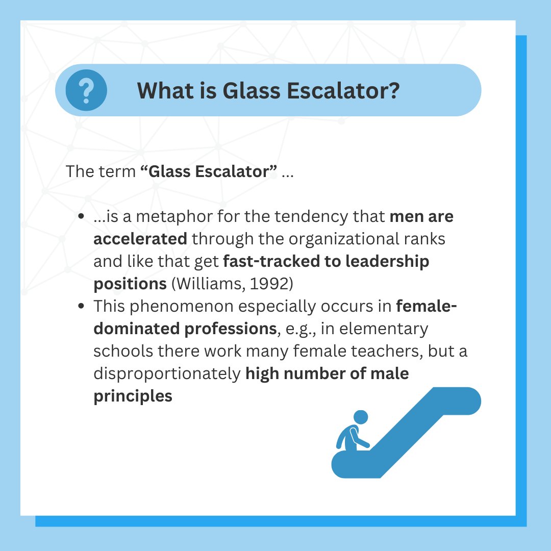 KNFutureWorkLab's tweet photo. 💡Today we’re diving into key concepts from our research: #GlassCeiling, #GlassEscalator & #GlassCliff. Wondering what they entail and how do they manifest themselves in companies/institutions?
➡️ Swipe to uncover the answers!
#KnFutureOfWorkLab #TeamKunze #OrganizationalBehavior https://t.co/eVxHyKPOx7