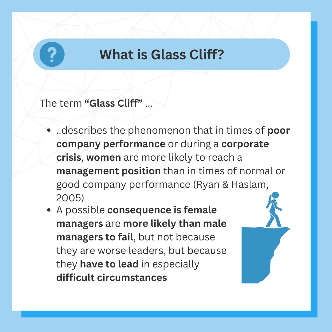 💡Today we’re diving into key concepts from our research: #GlassCeiling, #GlassEscalator & #GlassCliff. Wondering what they entail and how do they manifest themselves in companies/institutions? ➡️ Swipe to uncover the answers! #KnFutureOfWorkLab #TeamKunze #OrganizationalBehavior