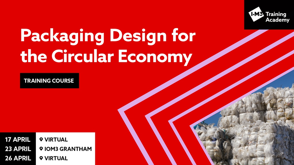 If you're passionate about shaping the future of packaging in a circular economy, we've got the perfect course for you. Join us to develop your knowledge of sustainable packaging solutions with Emagine Packaging Ltd (EPL) and Pack IDS. Register here: bit.ly/packagingdes