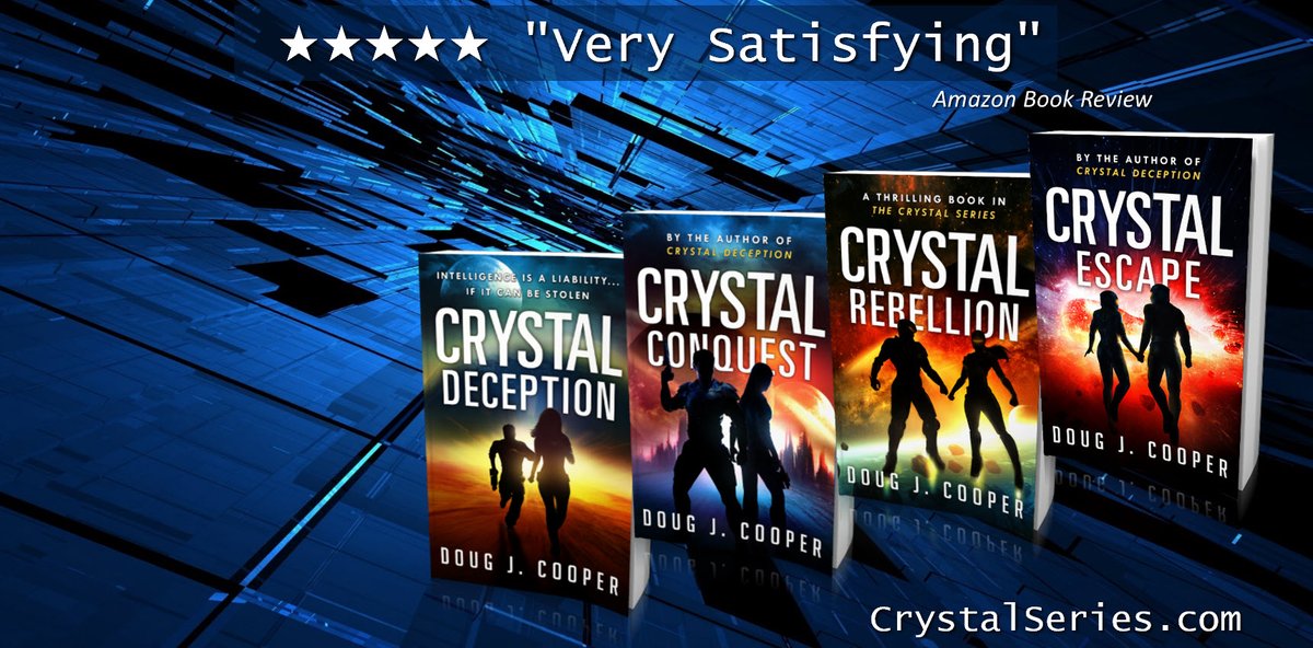 She welcomed the physical contact and his gentle manner. The Crystal Series – modern space opera Start with first book CRYSTAL DECEPTION Series info: CrystalSeries.com Buy link: amazon.com/default/e/B00F… #kindleunlimited #scifi