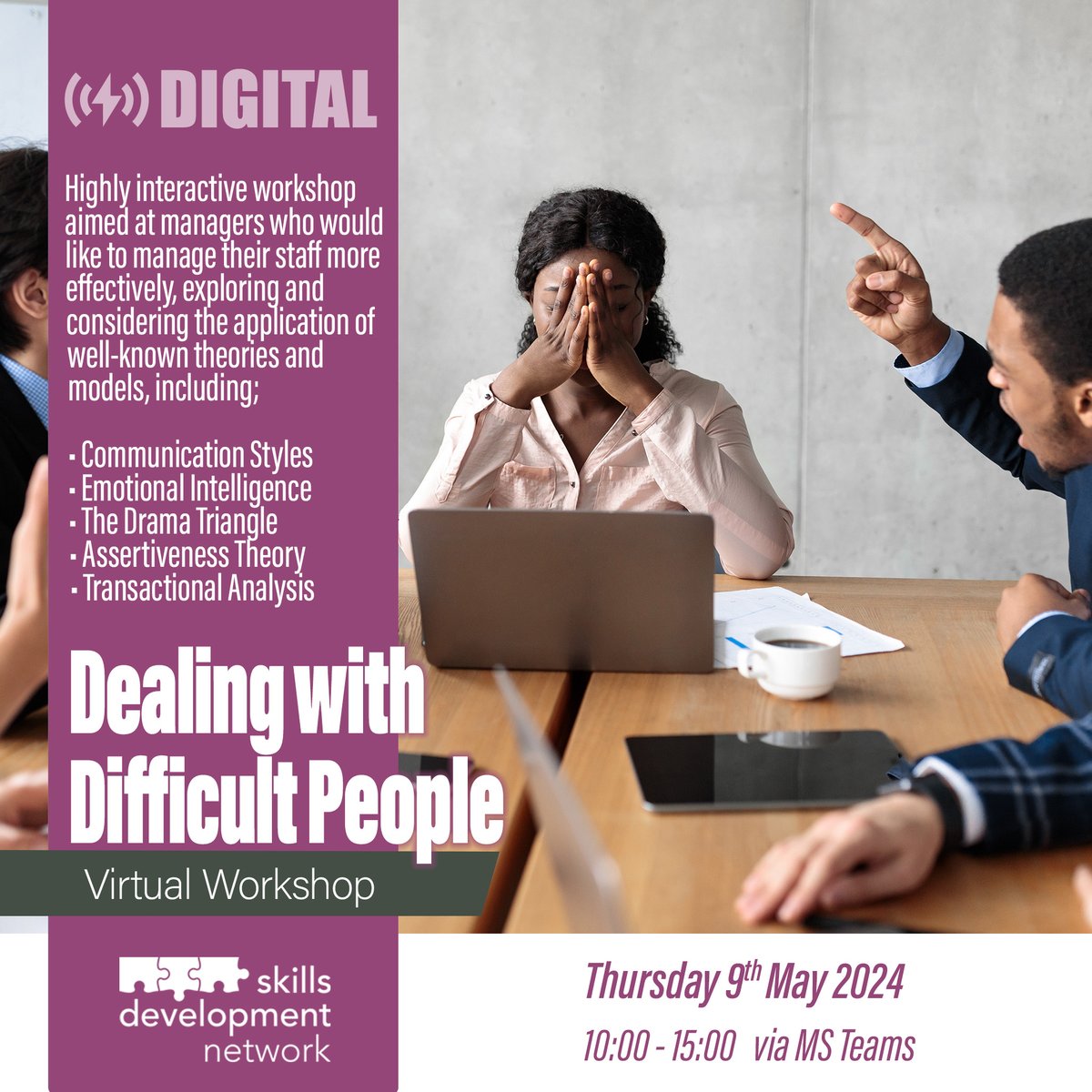 Dealing with difficult people doesn't need to be so... well, difficult! 🗣️ 'The best training I have been to in years... inclusive, positive & up-beat... kept us all engaged for the whole session. We've been raving about this training to our whole team!' orlo.uk/jS33K