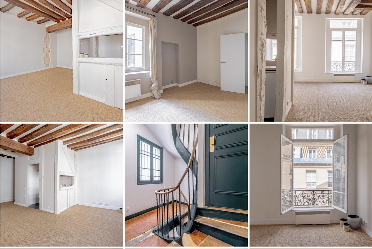 Close to Place des Victoires #Paris2Ideal 41,51-sqm pied-à-terre Lots of natural #light, in a quiet environment - Beautiful spaces and soaring ceilings (4meter high) #apartment #RealEstate en.deluxe-confidential.com/vente-appartem… #architecture #beautifulhomes #dreamapartment #dreamhome #forsale