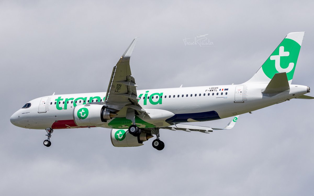 2nd test flight for the 3rd #Airbus #A320Neo for Transavia France 🇫🇷