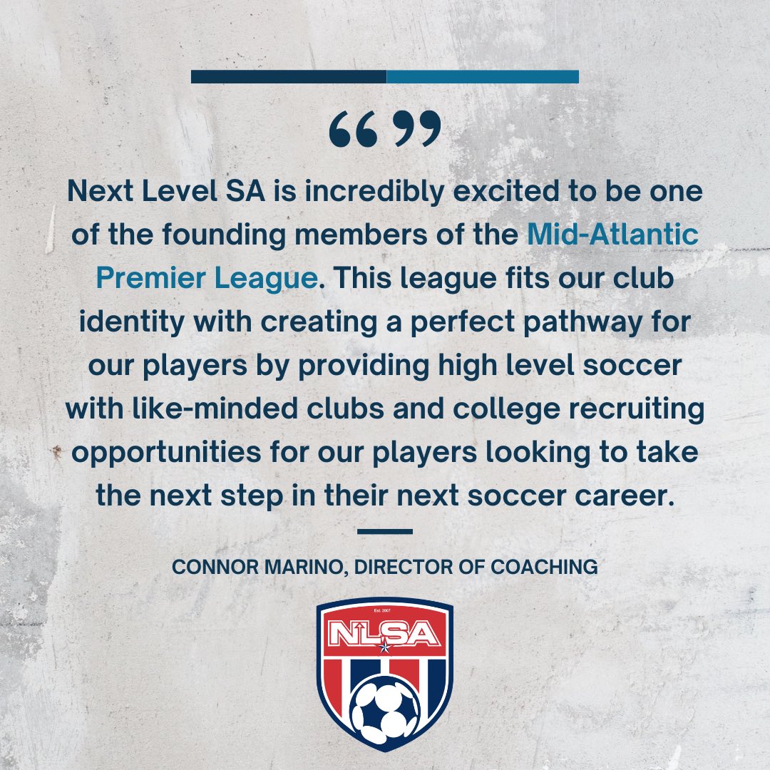 midatlanticpl's tweet photo. Proud to be a founding club of the Mid-Atlantic Premier League to provide another layer of competitive opportunities to players and families! #GoldRush https://t.co/HvbSQ5zqgJ