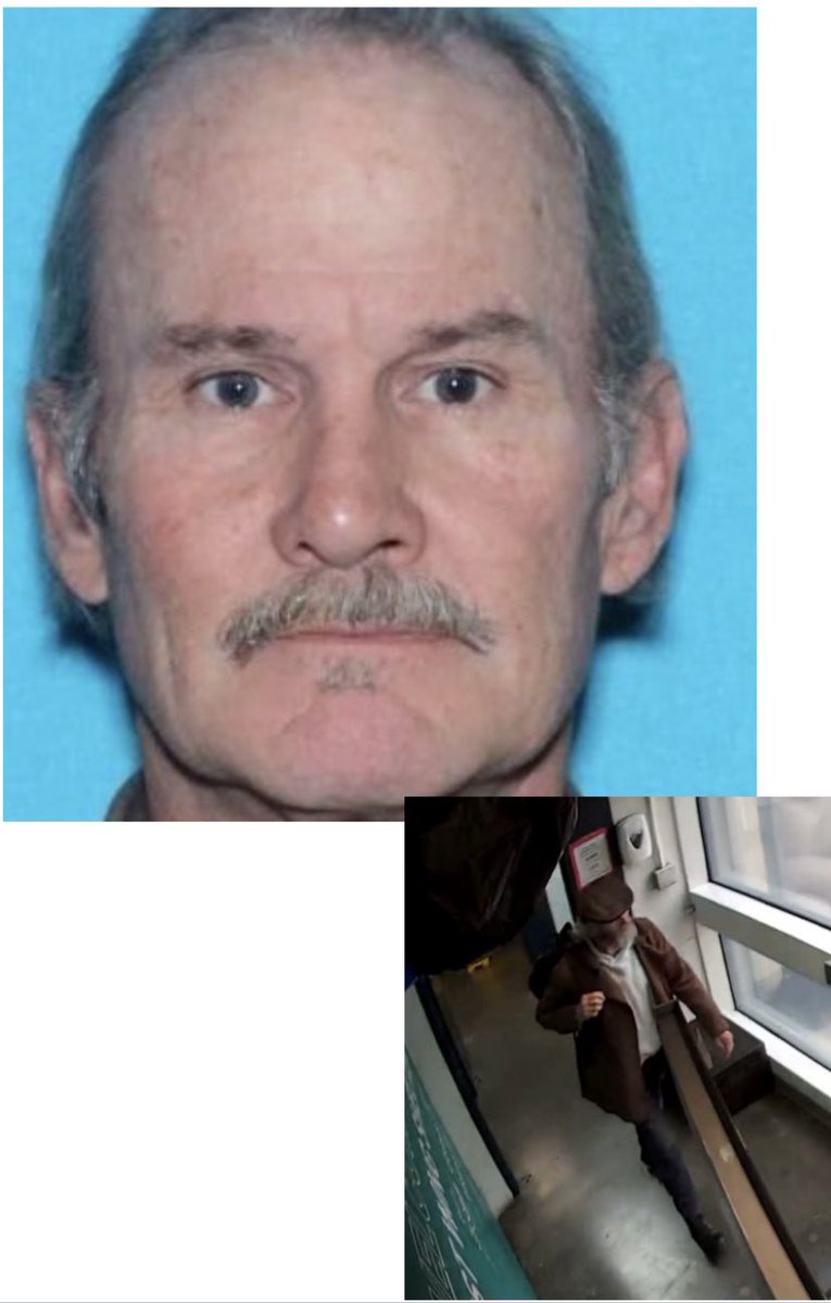 MISSING: Matthew, 64 y/o WM, 6’0’’, 186lbs, thin build, gray hair, blue eyes & gray beard. Has memory issues. Last seen wearing brown derby cap, brown jacket, white shirt, blue jeans & black boots. Last seen in the 500 block of 5th AV. Please call 911 if seen.