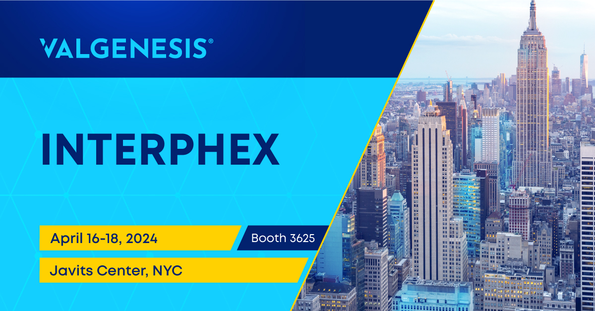 If you’re going to @INTERPHEX next week, you’ll have two chances to witness how we’re shaping the future of life sciences industry: ➡️Stop by booth 3625 and connect with our fantastic team ➡️Attend Maria's talk on continuous manufacturing lifecycle management See you there👋