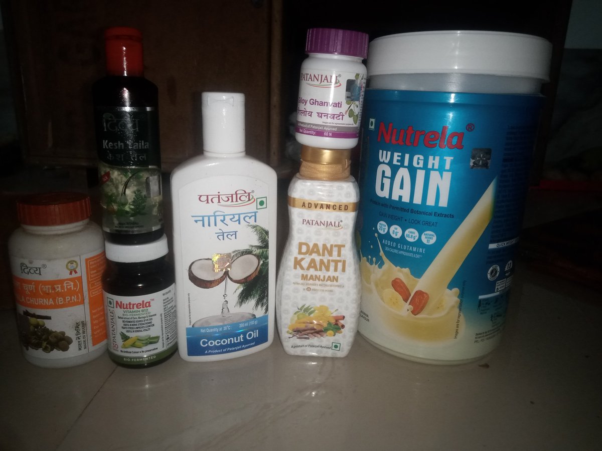 India's fastest Growing FMCG - 
Patanjali Aayurved.
I like Patanjali & Divya Pharmacy Products. 
Here is my Patanjali Collection.