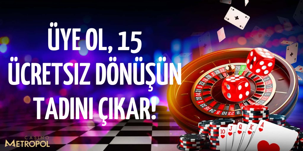 🎰 Casino Metropol'de Kazanç Vakti!
💰 Üye ol, 15 ücretsiz dönüşün tadını çıkar!
🎉 Eğlenceye katıl, kazançlı çık!
🌟 Büyük ödüller, heyecanlı anlar!

⚜️Giriş: t.ly/Metropol_smm

#casino #freespins #onlinebahis #para