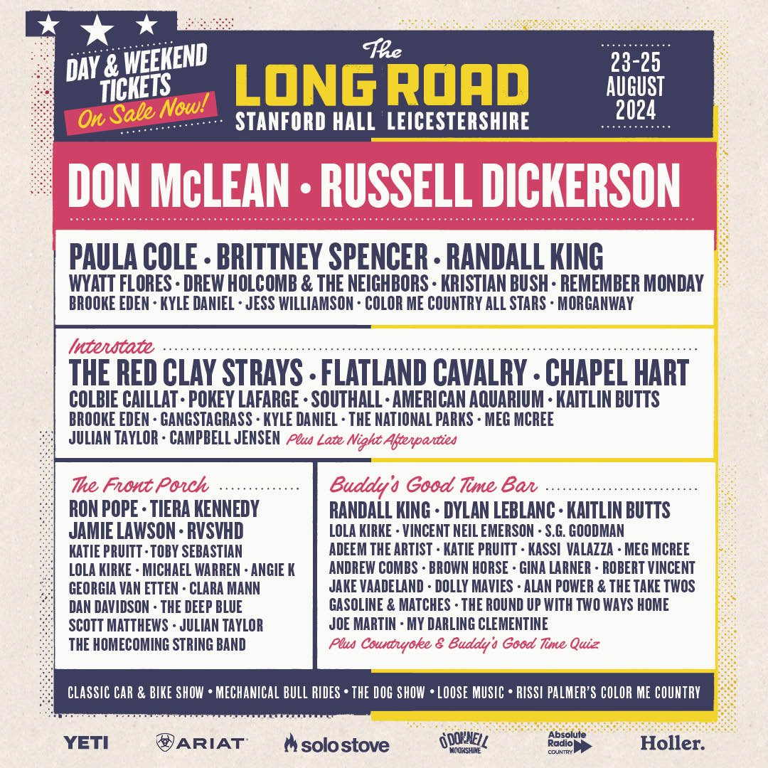 ❤️ HUGE ANNOUNCEMENT!! ❤️ We are bloody buzzing to be opening the main stage at this year’s @TheLongRoadFest - the friggin MAIN STAGE! 😱🤘 we can’t wait to turn it up to 11 and rock til we drop. Swipe to see the line up 👉 (spoiler alert, it’s pretty awesome) #thelongroad