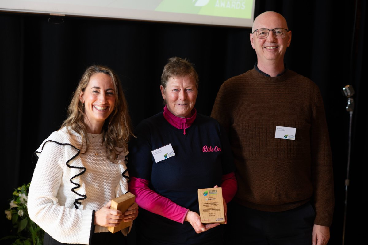 Meet the Highly Commended 🏅 Category: Community Group / Charity / Non-Profit We received multiple nominations for this brilliant local charity on a mission to make cycling more accessible! @RideOnExeter is passionate about educating everybody about bike maintenance.