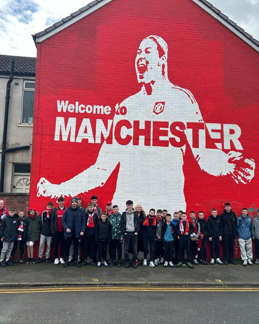 A trip to remember for @StJosephsDerry 🤩 We loved welcoming participants from our #NorthernIreland partner school to #OldTrafford last weekend, where they enjoyed a stadium tour and cheered on United in the 2-2 draw against Liverpool 🔴⚽ #MUFC | #ManUtdFoundation