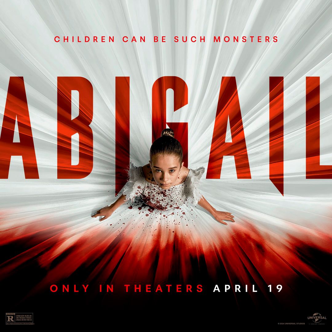 Daha yaratıcı bir tagline düşünemezdim :) Abigail kendisini kaçıranlara hayatı zindan edecek. 19 Nisan'da vizyona 🩸