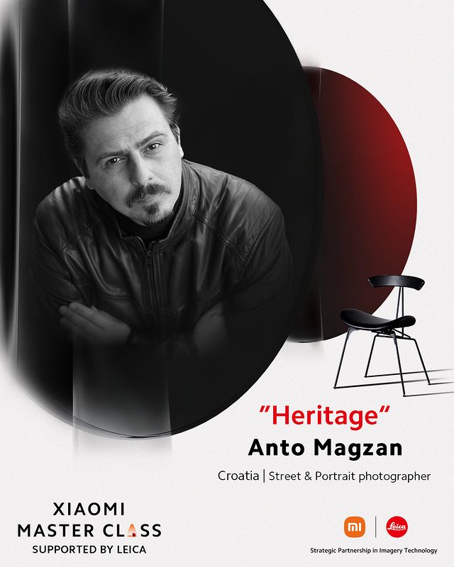 Hailing from Croatian, photographer Anto Magzan will share his interpretation of #XiaomiInSight, showcasing how he bridges between tradition and innovation #InANewLight at the #XiaomiMasterClass! 

 🟠📷🔴 #Xiaomi14Series