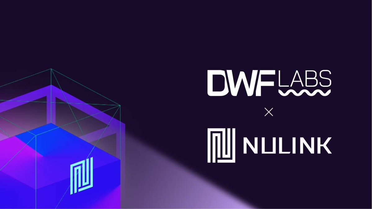 🚀 NuLink is excited to reveal our new strategic partnership and investment from @DWFLabs, an innovative market maker and web3 investment firm. This partnership is a key milestone in NuLink's journey to redefine Web3 data privacy. 🙌 Stay tuned for what's to come! 😊