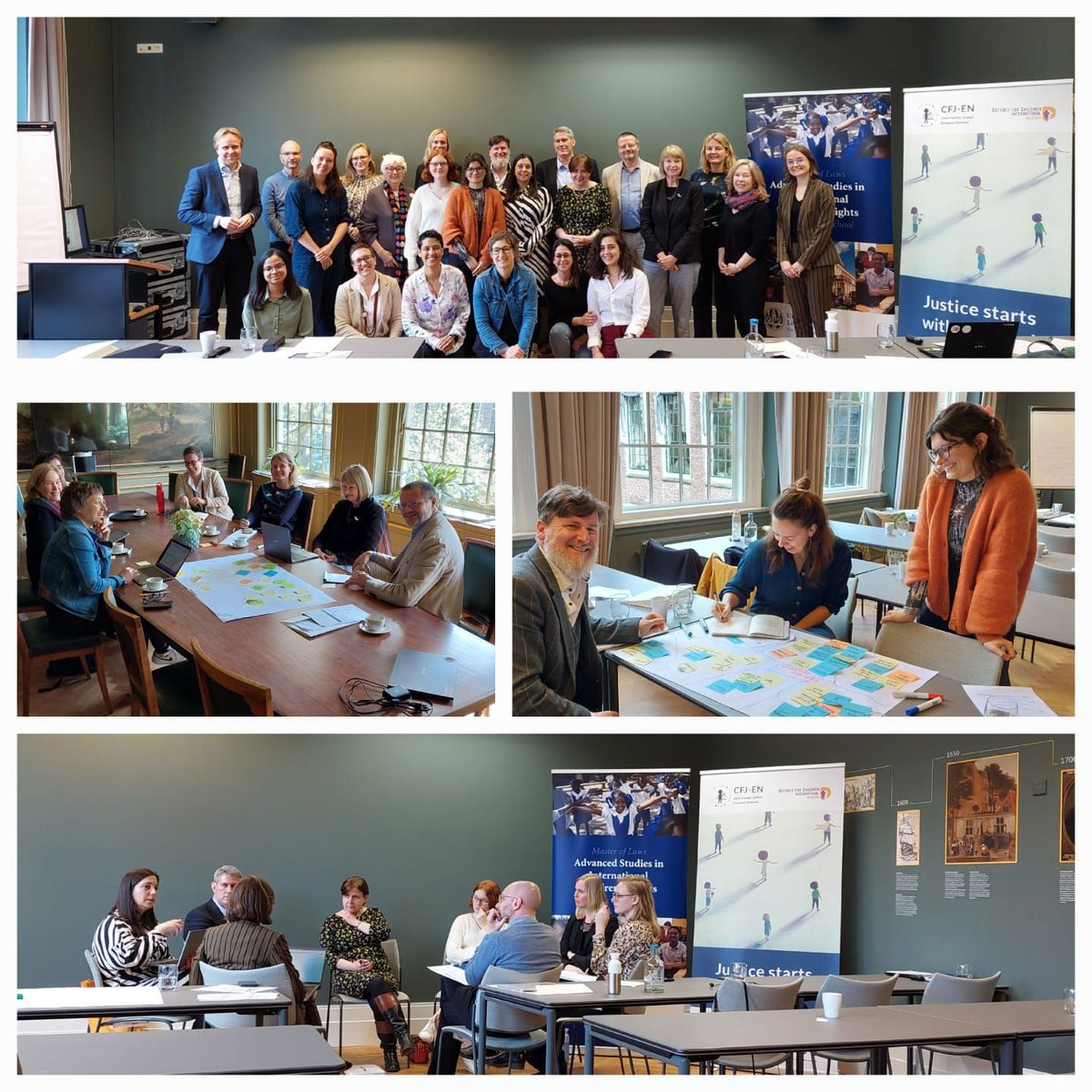 🌟 A Milestone Achieved! 🌟 We’ve finished our inaugural Academic Seminar with @UniLeiden, bringing together 24 European researchers dedicated to enhancing #ChildFriendlyJustice. Thanks to Leiden Law School, our members and academic friends for making it a landmark success!