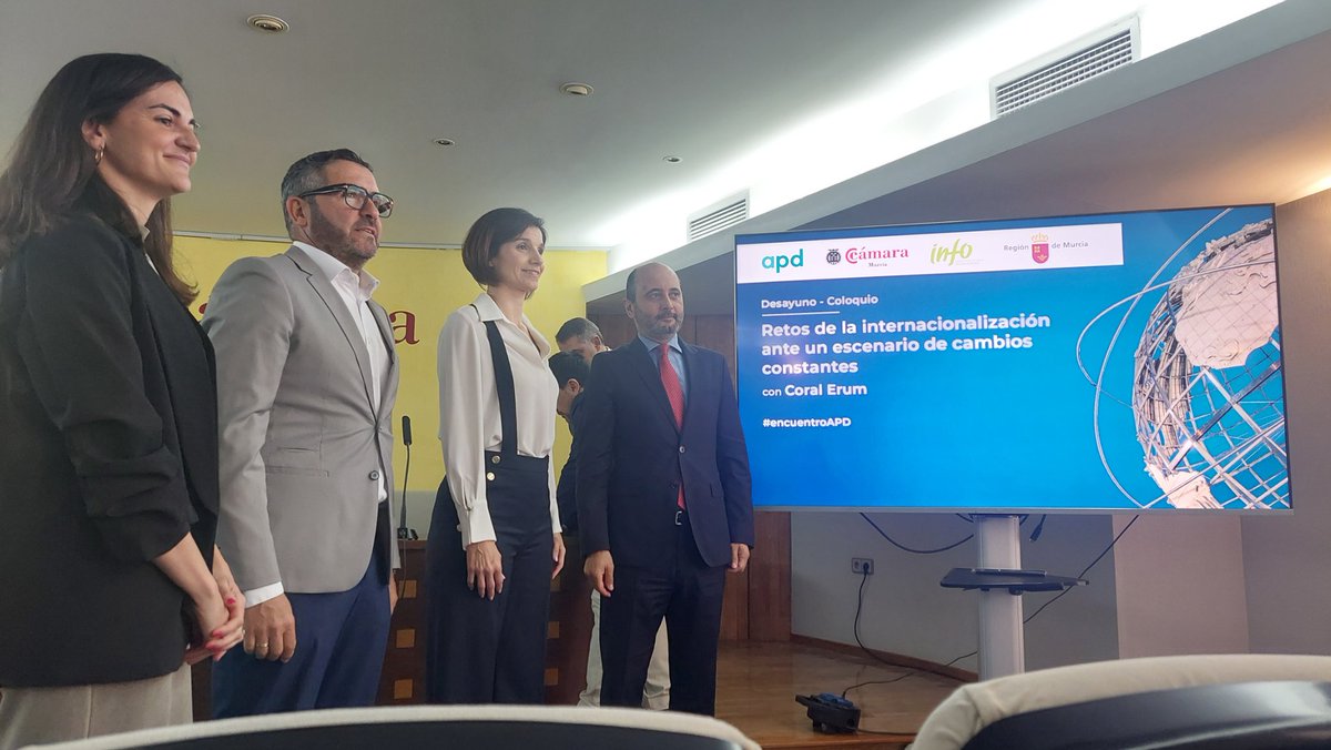 #EncuentroAPD <a href="/Coralerum/">Coral</a> encontramos a las personas que  saben la manera de hacer alianzas sostenibles en los países <a href="/infoRMurcia/">Instituto de Fomento</a> <a href="/soyjoaquingomez/">Joaquín Gómez Gómez 🇪🇺 🇪🇸 🇺🇦</a>