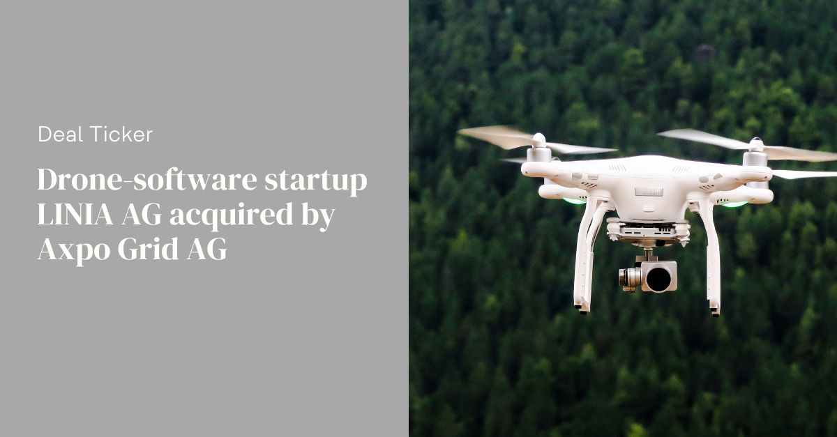 LINIA AG, a cutting-edge startup producing drone software solutions in Zurich's Technopark, has been successfully acquired by Axpo Grid AG. bit.ly/49FBRWw #ThisIsKellerhalsCarrard #LawyersInCharge #MandA #Acquisitions #CorporateLaw #LegalAdvice
