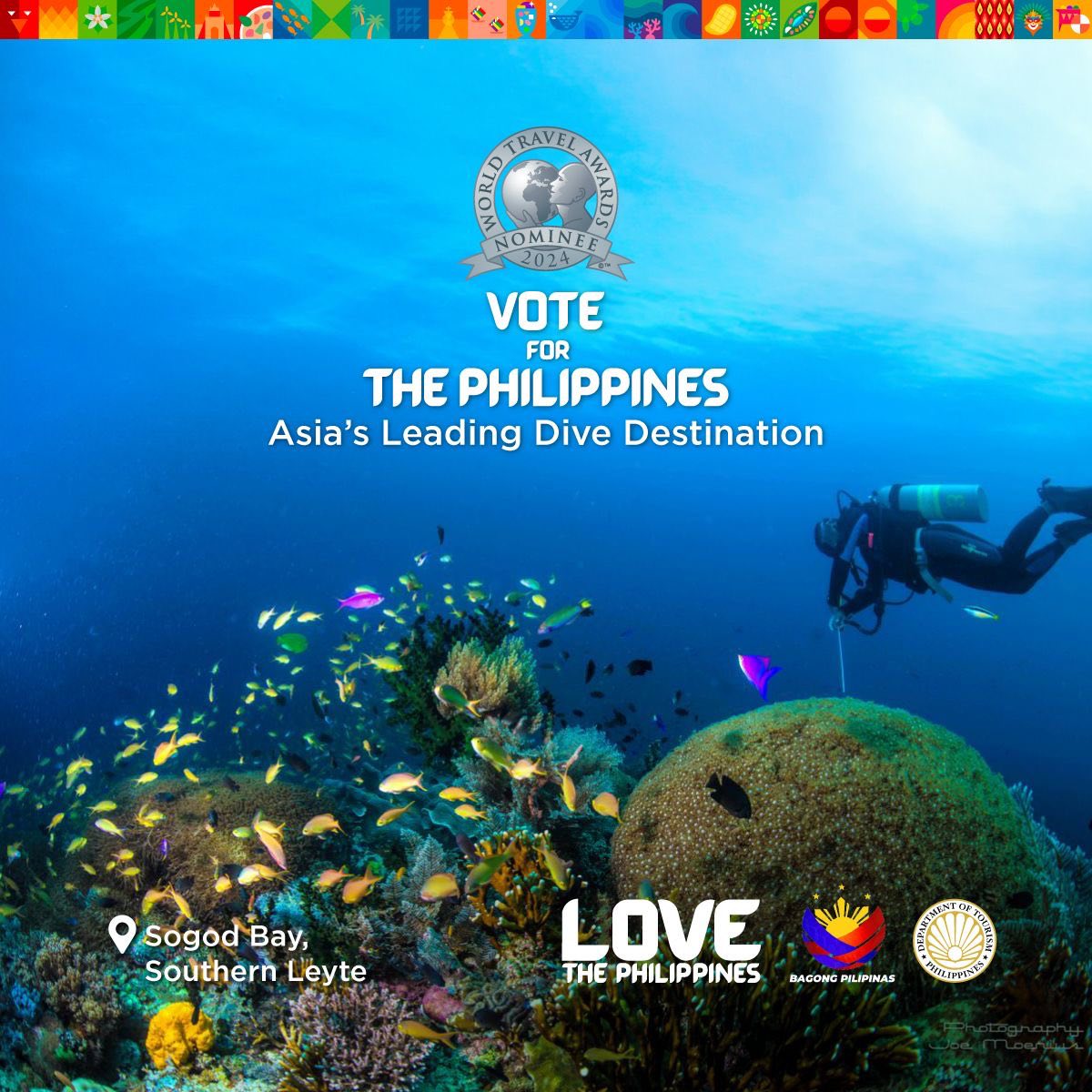 PTVph's tweet image. ANG GANDA MO, PILIPINAS!🇵🇭💞
Patuloy na namamayagpag sa buong mundo ang ganda ng lupang hinirang— #Pilipinas matapos maging isa sa mga nominadong bansa sa Asia sa World Travel Awards (WTA) 2024.
(1/4)