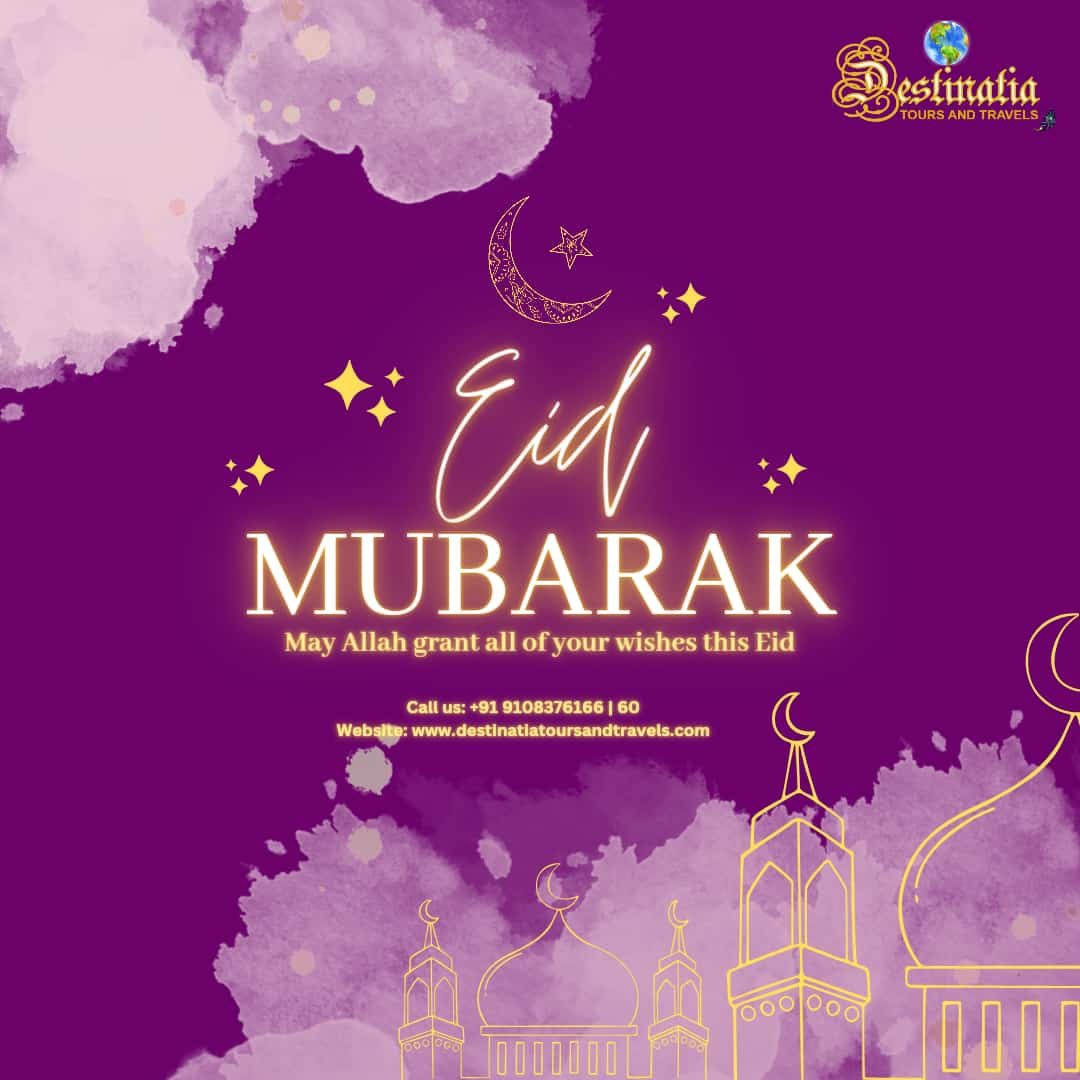 💜 As we celebrate Eid, let's remember to spread kindness, embrace diversity &amp; cherish the bonds that unite us all. #Eidmubarak2024

Team #Destinatia 💜
🌐Destinatiatoursandtravels.com

#TravelWithDestinatia #HappyDestinatians #eid #ramadan #ramadankareem #celebration #travelpartner