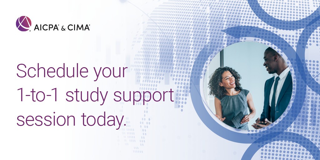 Amid busy schedules, we all can use some help from time to time. Our study advisers are equipped and ready to develop a personal study plan that can help you progress in your CIMA journey. Book your free one-on-one session today: bit.ly/3Tu3yfK.