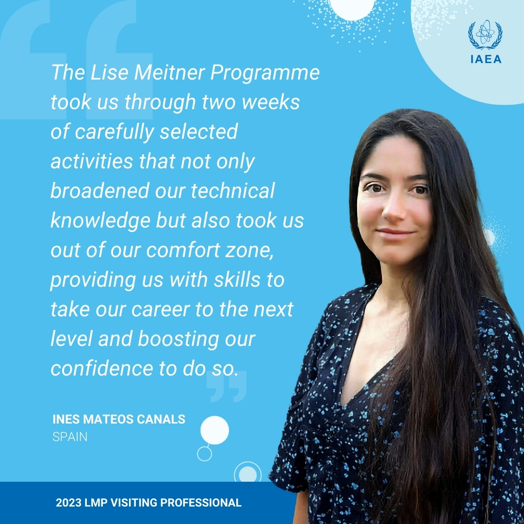 👉 See how the @IAEAorg #LiseMeitner Programme provides early- and mid‑career women professionals with opportunities to participate in a visiting professional programme to advance technical and soft skills! 📝 Read about their experiences here ➡️ bit.ly/44UDi1t