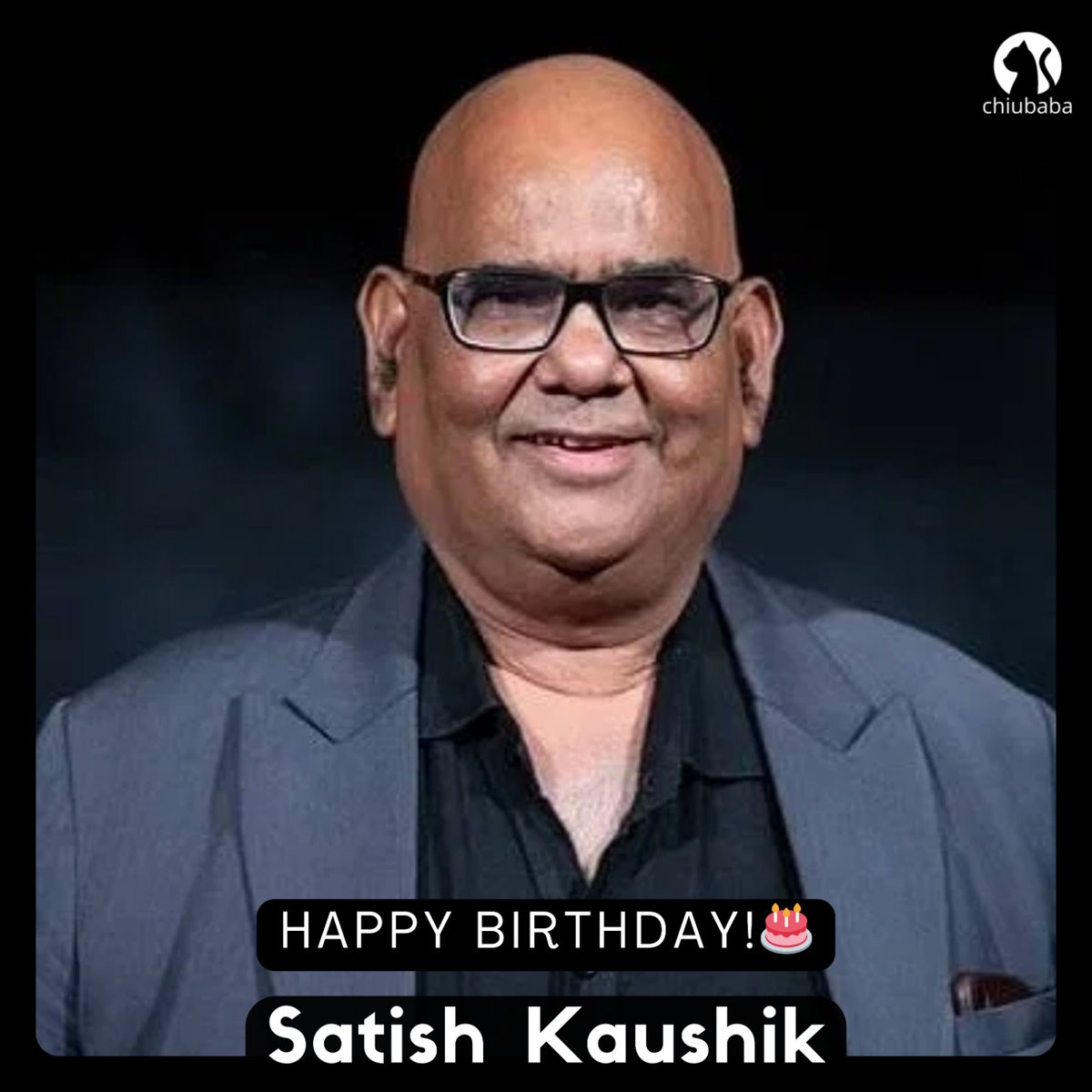 Happy Birthday, @satishkaushik2178! 🎉🎂 Your talent lights up screens worldwide, bringing joy to millions. #SatishKaushik #BollywoodLegend #BirthdayWishes #StarBirthday #Entertainment #CelebrityNews #chiubaba
