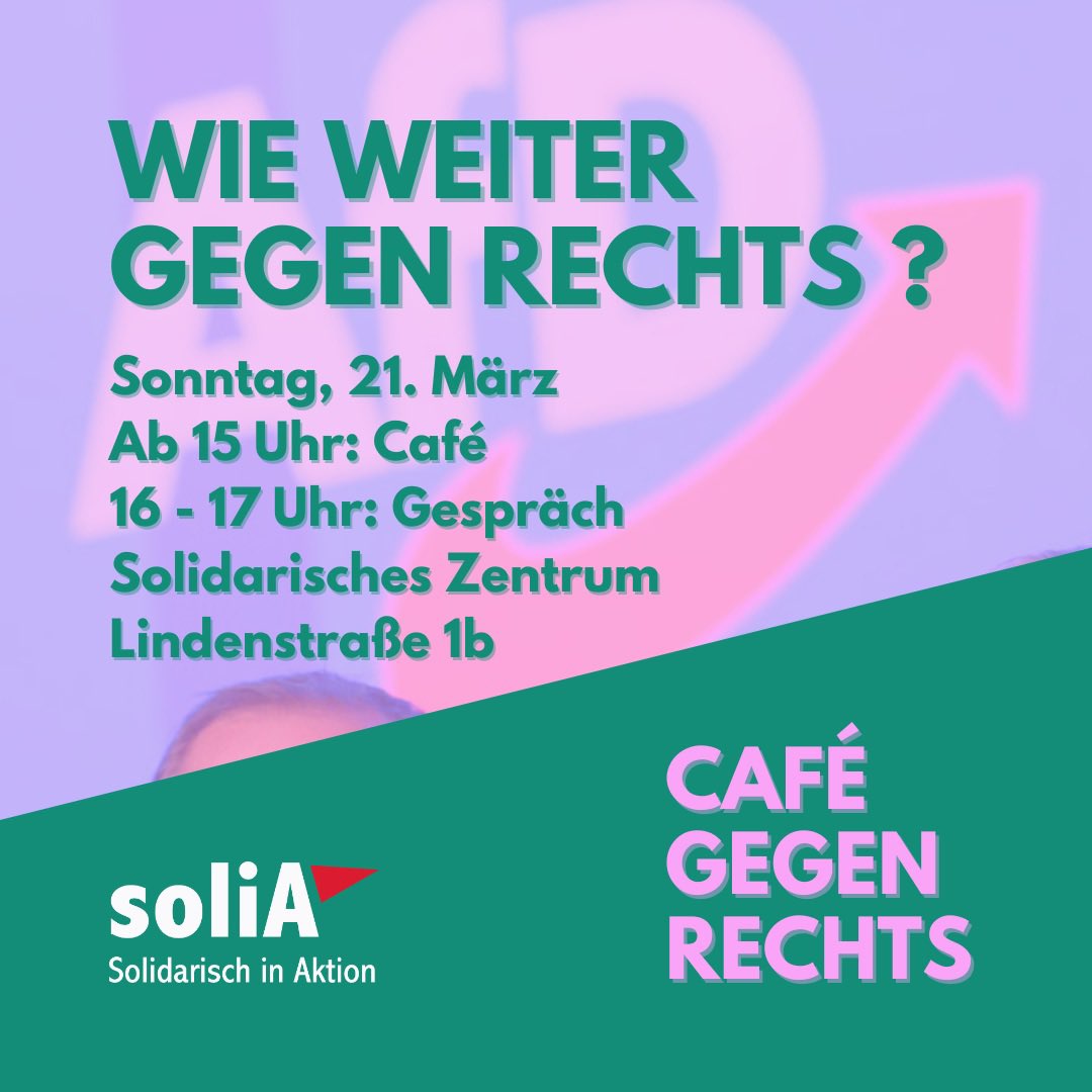 Der Zusammenschluss „#Bremen Nord gegen #Rechts“ ruft für kommenden Samstag den 13. April zu einer Demo auf. Los geht’s um 15 Uhr am S-Bahnhof #Vegesack. Auch wir werden dort einen Redebeitrag halten. Aber wie kann es jetzt weiter gehen, nach all den Demos? (1/2)