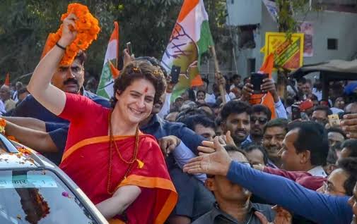 'Telangana eagerly awaits @priyankagandhi ji to contest as MP! With a thousand eyes, we urge @INCIndia to nominate her for Telangana. Amma, your presence in Parliament is much needed and Priyanka madam must win in 2024 election #PriyankaForTelangana'

GVN
Priyanka Gandhi Sevadal