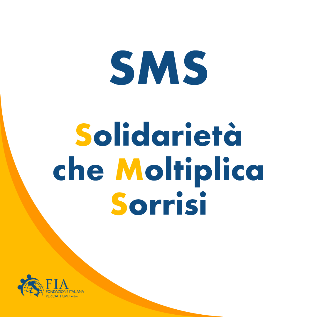𝐟𝐢𝐧𝐨 𝐚𝐥 𝟏𝟒 𝐚𝐩𝐫𝐢𝐥𝐞 𝐩𝐮𝐨𝐢 𝐝𝐨𝐧𝐚𝐫𝐞 𝐚𝐥 𝟒𝟓𝟓𝟖𝟓 𝐭𝐫𝐚𝐦𝐢𝐭𝐞 𝐒𝐌𝐒 𝐝𝐚 𝐜𝐞𝐥𝐥𝐮𝐥𝐚𝐫𝐞.📱 Il valore della donazione sarà di 2 euro per ciascun SMS inviato da cellulari WINDTRE, TIM, Vodafone, iliad, PosteMobile, Coop Voce, Tiscali.
#sfidautismo24