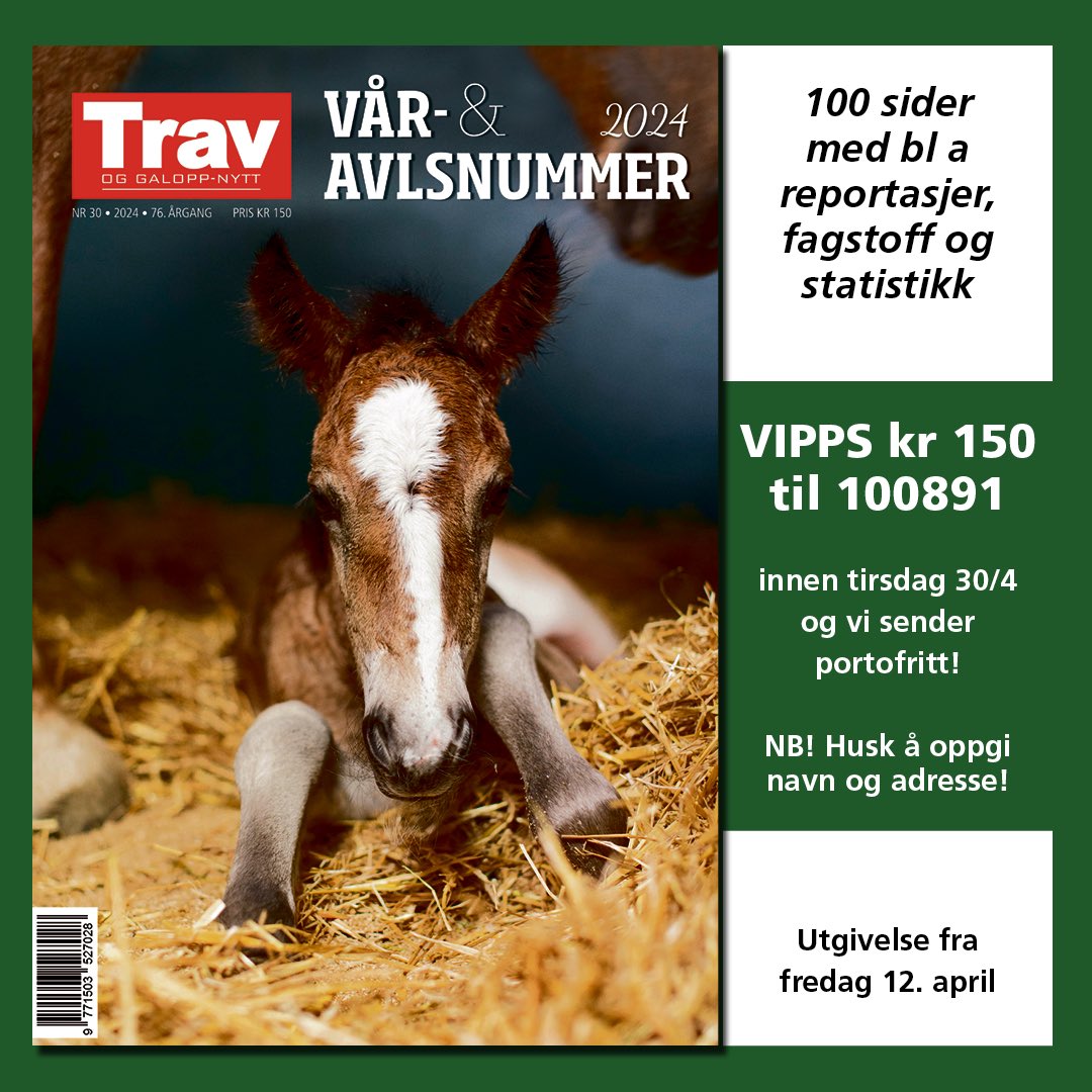 Trav og Galopp-Nytt (@tgn_no) on Twitter photo 