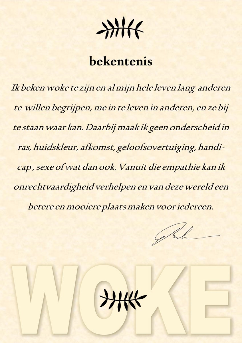 Ik beken !

En vind dat helemaal niet erg, ondanks wat Vlaams Belang anderen tracht op te dringen !