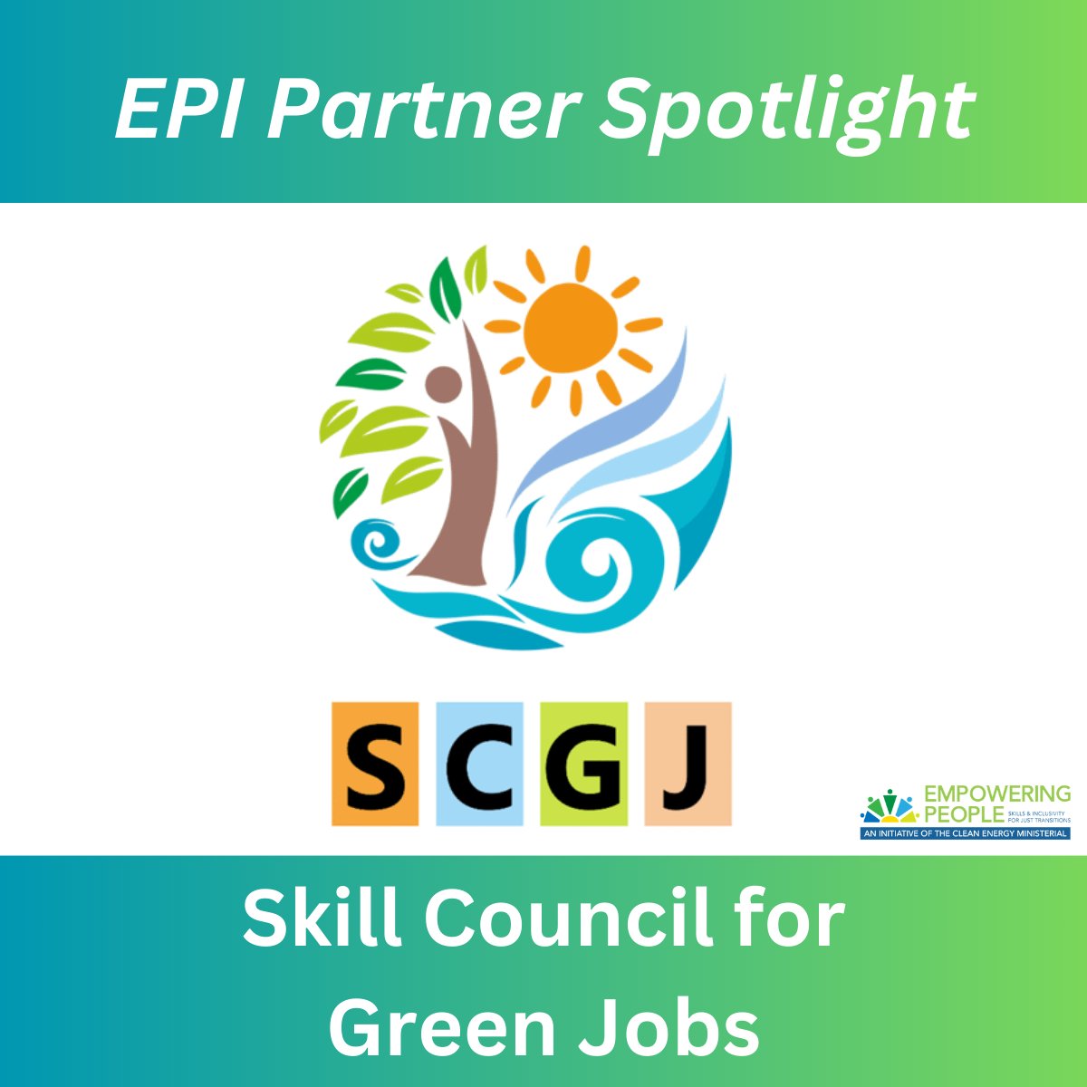 #DYK that @sscgreenjobs collaborates with training affiliates to develop #skills and qualifications for #green careers? Thousands of students and trainers across India have been trained by SCGJ, helping India to reach 50% renewable energy by 2030. ℹ sscgj.in