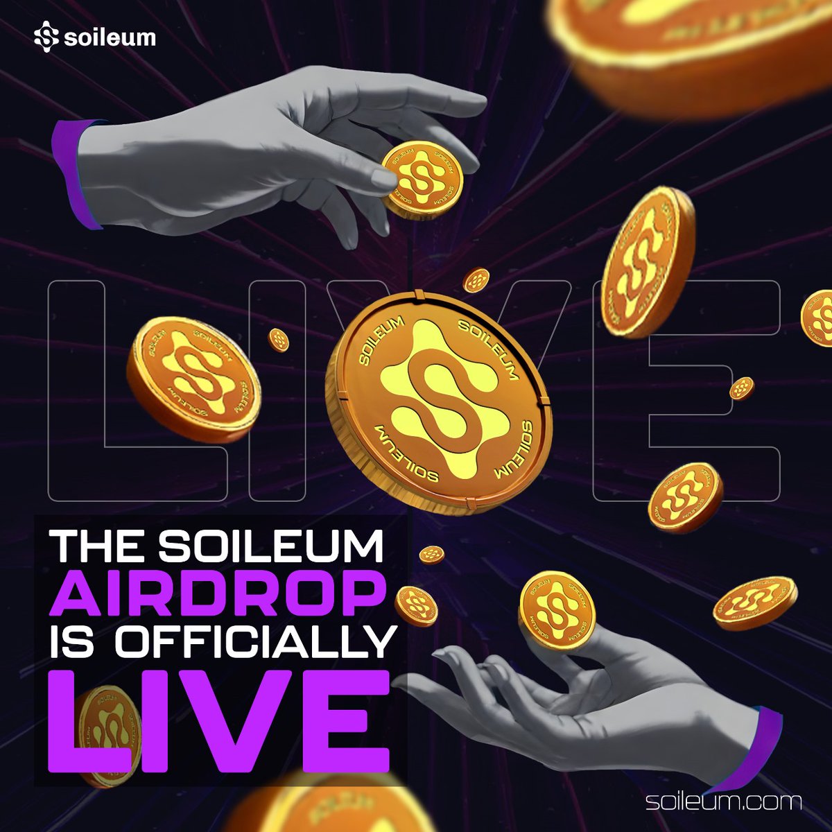 🌱💥 Join the revolution with Soileum Network's groundbreaking Secure Open Identity Layer (SOIL) technology! 🚀💫 Get in on the action now with our exclusive Airdrop!✨ #SoileumNetwork #SOIL #Airdrop #BlockchainRevolution 

gleam.io/L9aNR/soileum-…