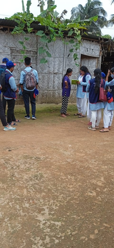 HariUnit's tweet photo. "Survey of Youth Not In Formal Education or Regular  Employment"  conducted by Hari -Gayatri Das College NSS Unit on 9th &amp; 10th April, 2024 in Adopted Village. @CMOfficeAssam @nss_rdguwahati @GUCampusNSSUnit https://t.co/6T1zQKUT43