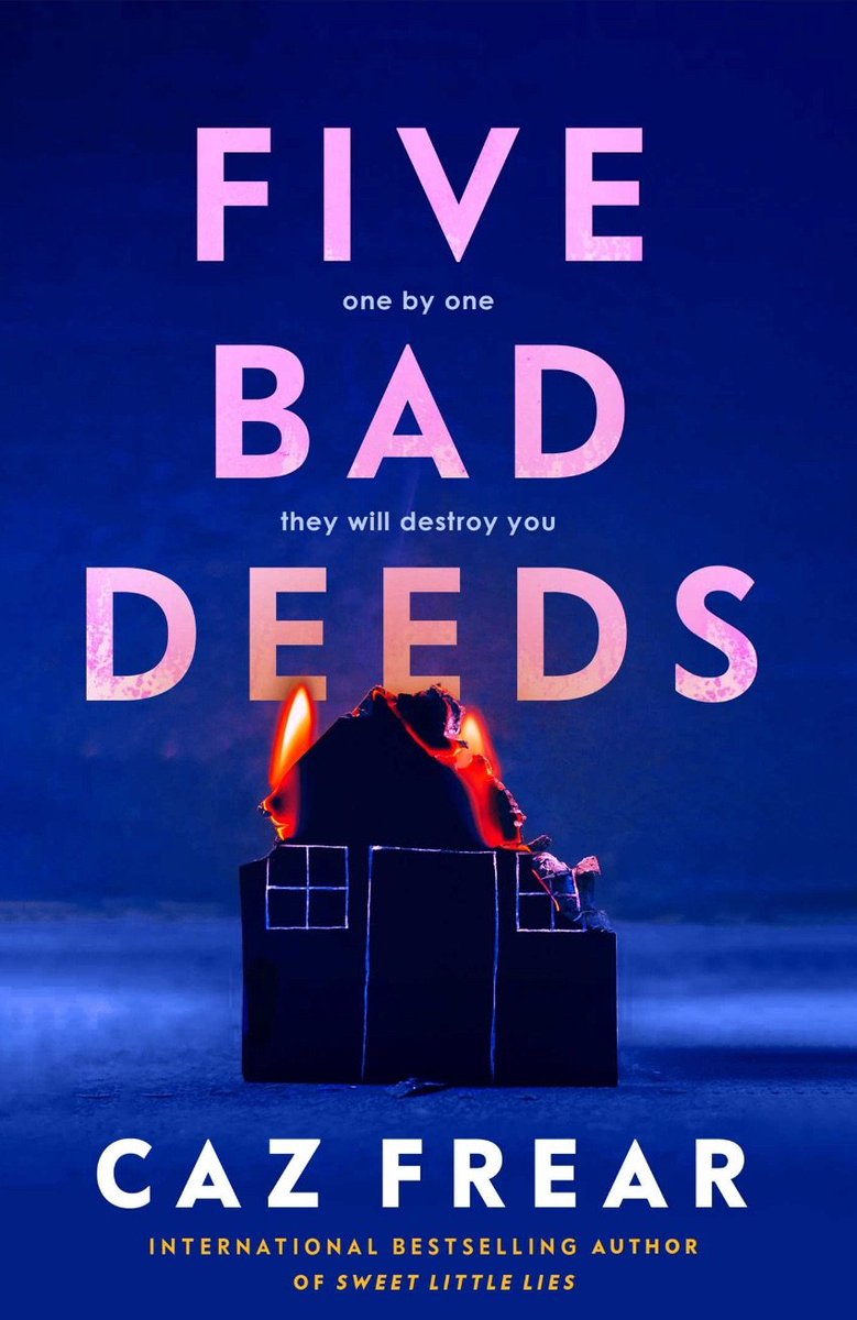 RandomTTours's tweet photo. Five Bad Deeds by Caz Frear https://t.co/c1o5fh0OpP via @DebTat2 

#FiveBadDeeds @CazziF @simonschusterUK #RandomThingsTours https://t.co/vBHeOTac8M