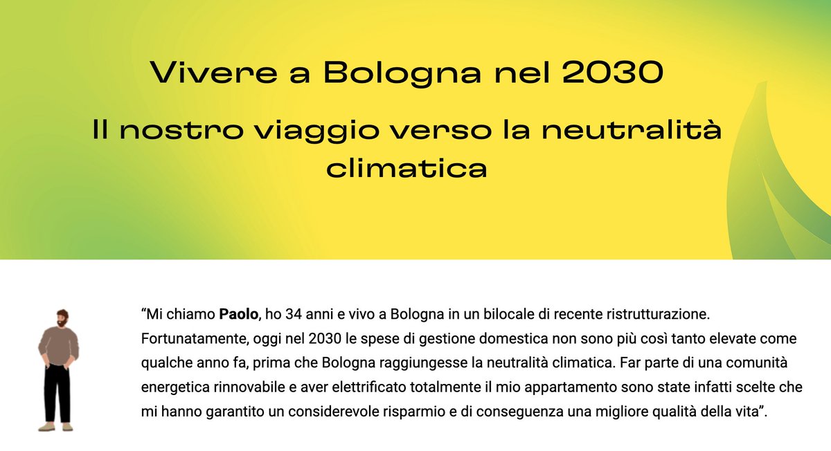 Nel 2030 non ci sarà nessun Paolo che a 34 anni possa permettersi un bilocale. Bravi Comune Bologna che vi state esercitando in scrittura distopica