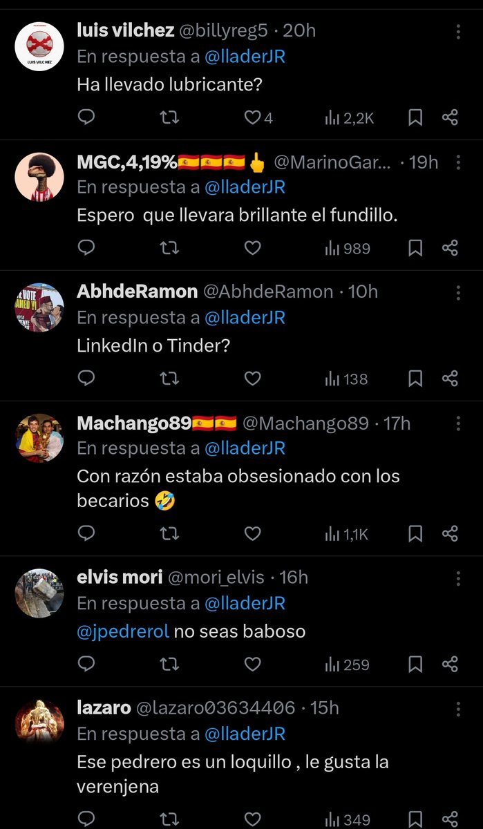 "y si fuera al revés QUE?😡😭😔" 
esto: