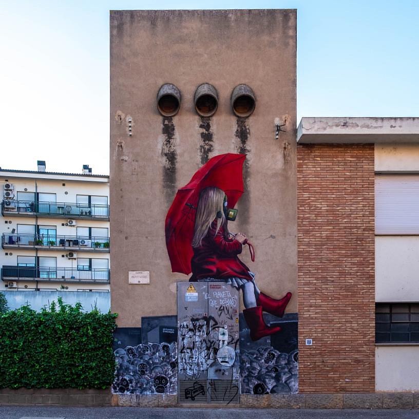 #Streetart by #r3spublica @r3spublica in #Girona, Spain, for #FestivalMonart @festivalmonart
Photo by @neus_nevama
More pics at: barbarapicci.com/2024/04/11/str…
#streetartGirona #streetartSpain #Spainstreetart #arteurbana #urbanart #murals #muralism #contemporaryart #artecontemporanea