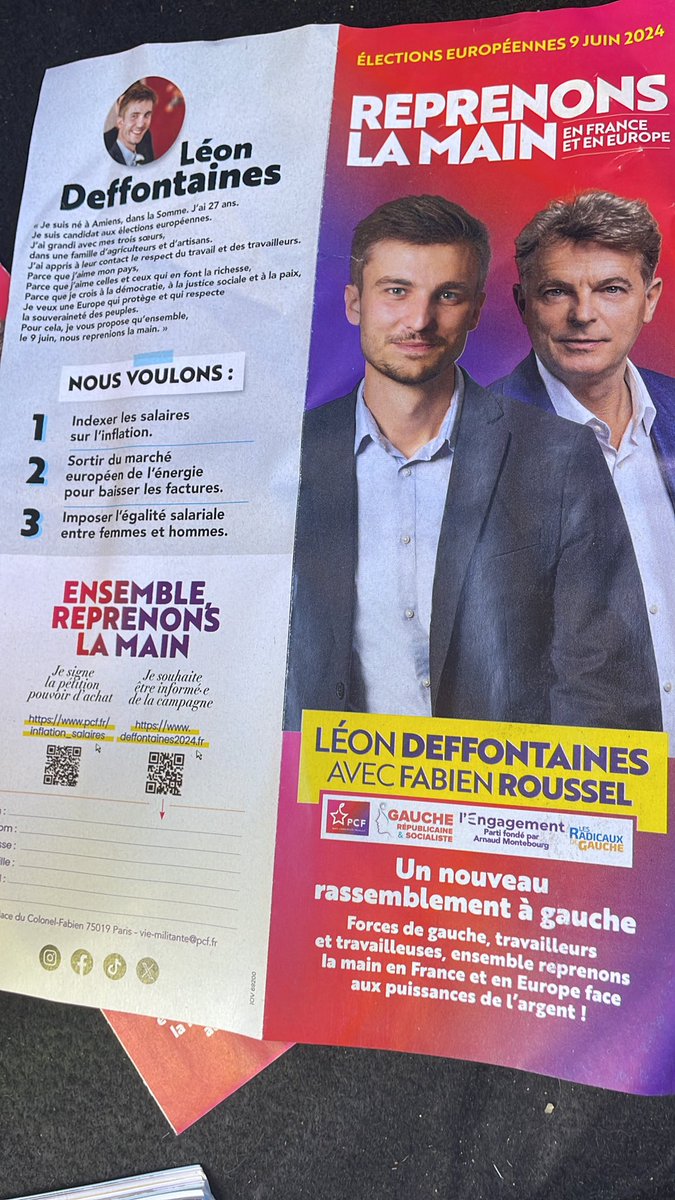 A la rencontre des travailleurs et travailleuses, édudiant-es, citoyen-nes de passage, ce matin en gare saint Charles, avec la diffusion de 1500 tracts, en compagnie de @Anthony080171 l’un de nos candidats aux #europeenes2024 #PCF #GaucheUnie #pcf13