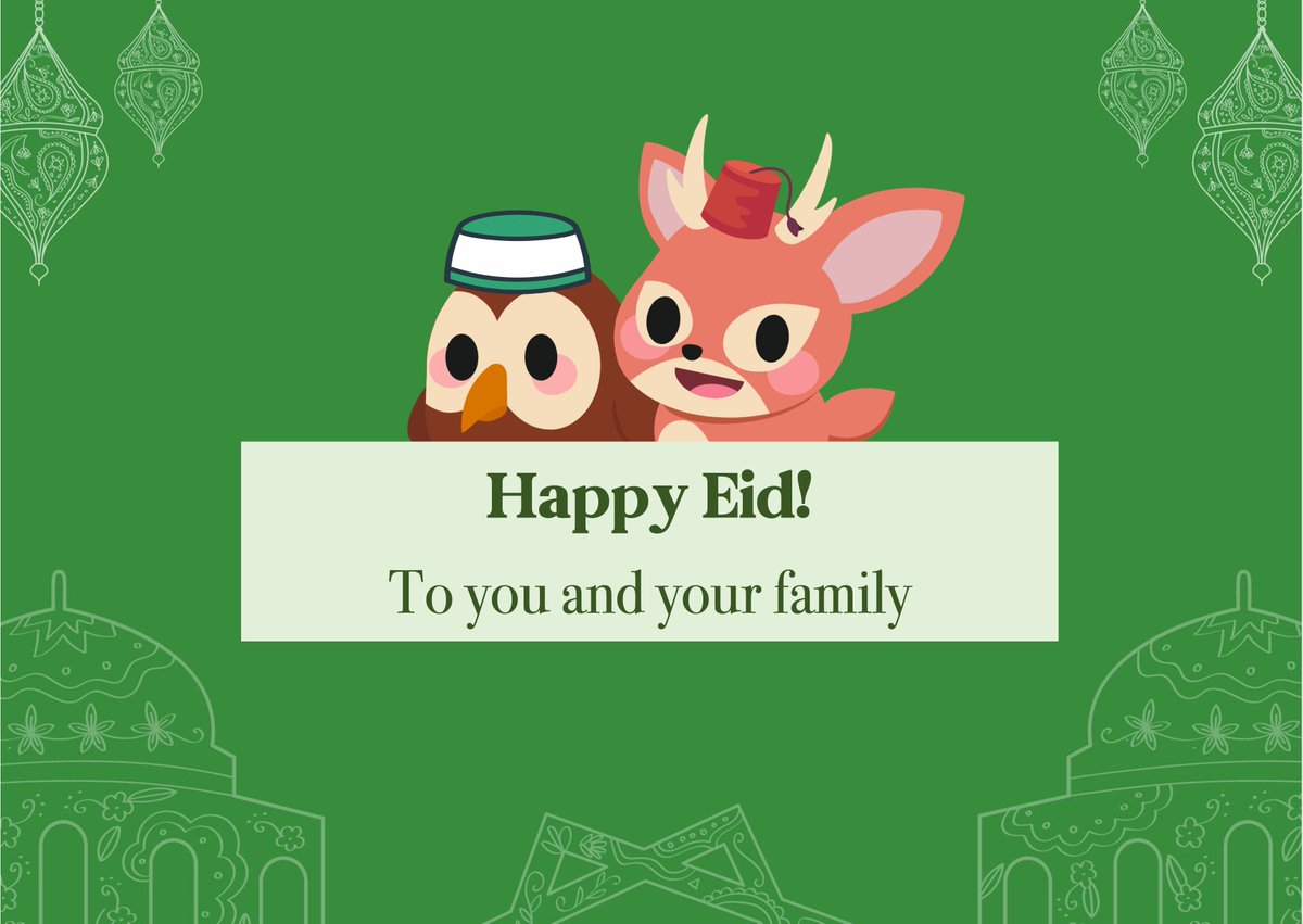 Sorry for being late... but Happy Eid to all Muslim friends out there! 🕌🕋☪️🌝 I hope you had a great and blessing Ramadan, and I hope you're enjoying the Eid as you should. #Ramadan #Eid2024 #EidMubarak