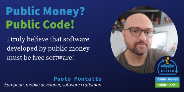I truly believe that software developed by public money must be free software for people to be free to trust tools they use as citizens!

#EUElections #PublicCode #PMPC #FreeSoftware